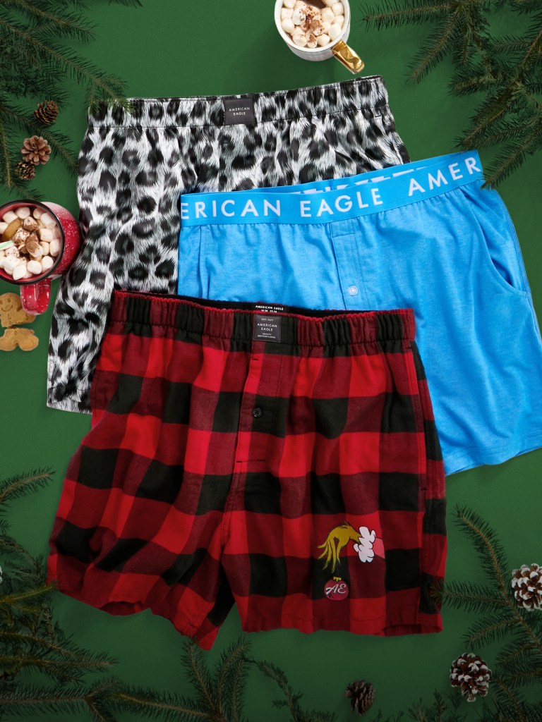 Easy Gifts for Guys: Men's Underwear & Christmas Boxers - #AEJeans