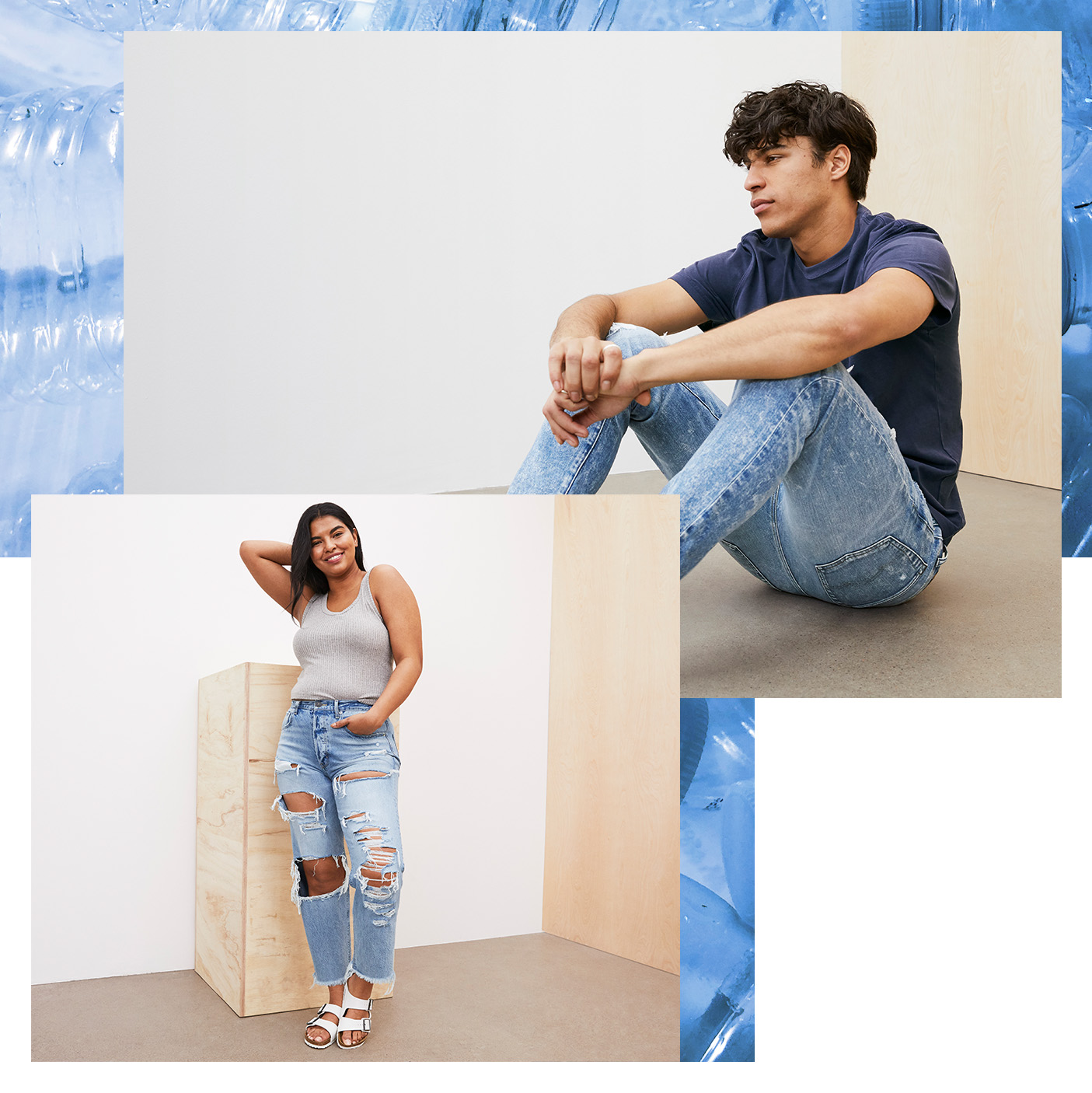 AE Jeans Made From Recycled Plastic Bottles AEJeans