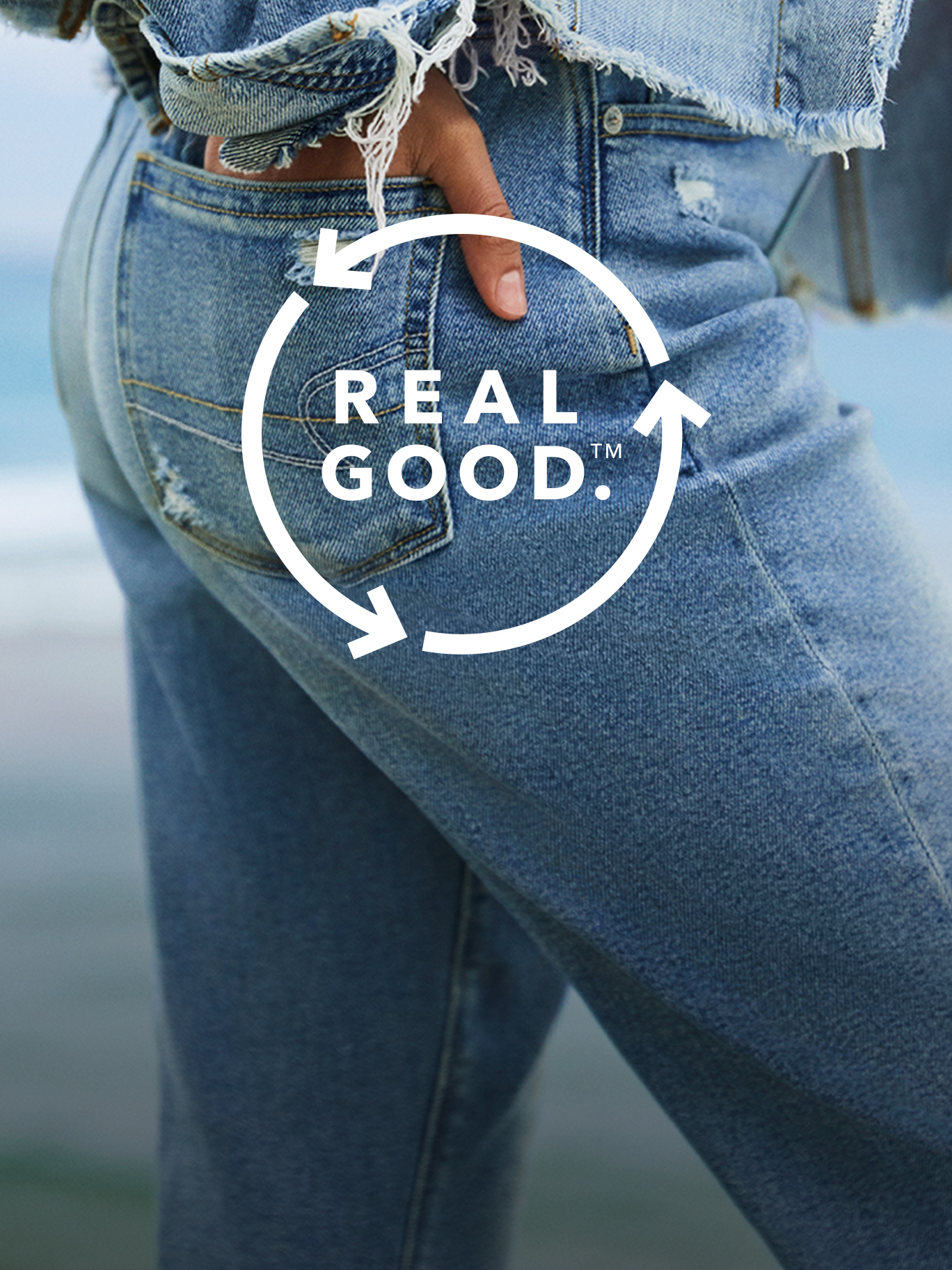 Real Good: Made with the planet in mind. - #AEJeans