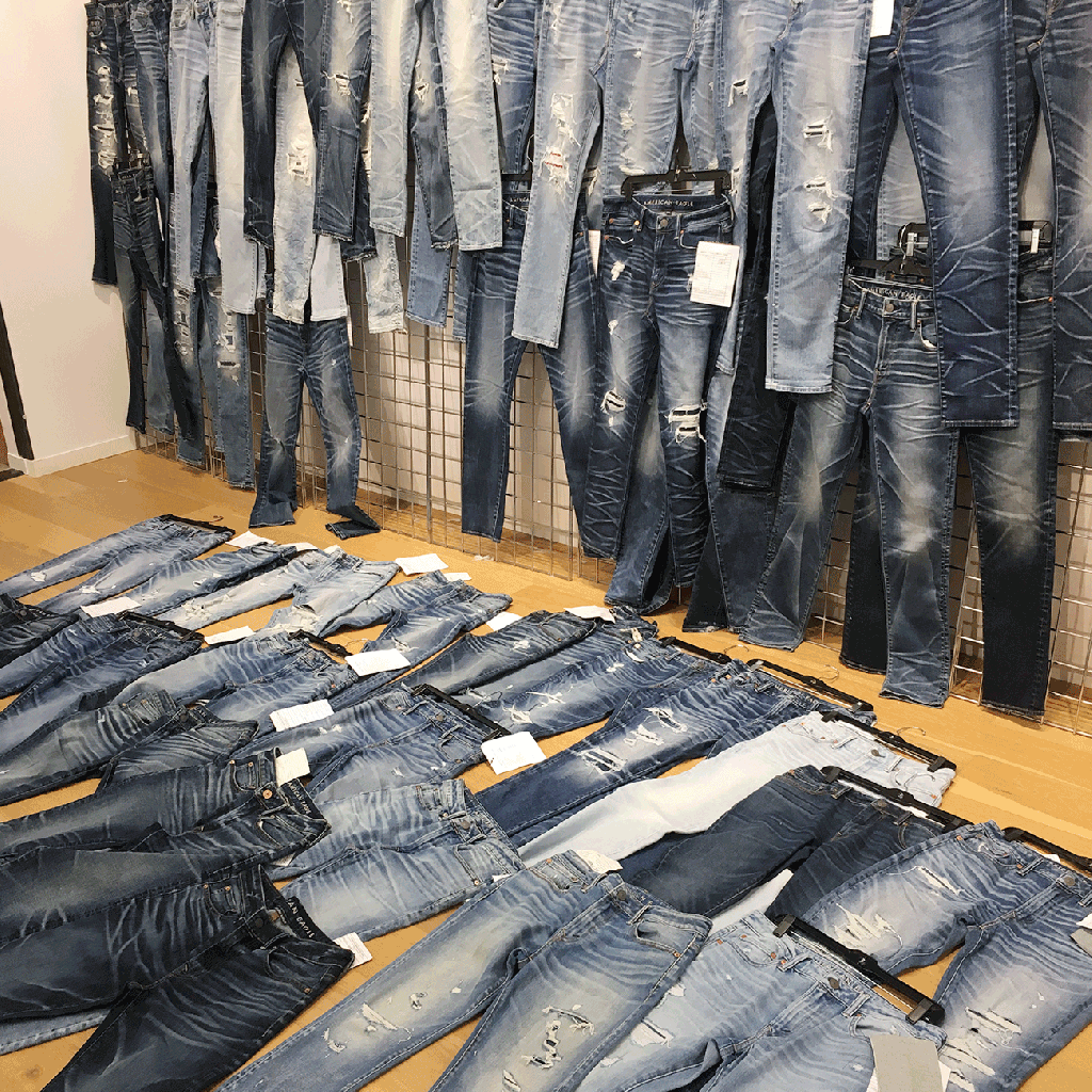 Behind the Seams: Destroyed Denim - #AEJeans