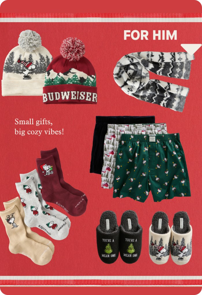 american eagle stocking stuffers & gift ideas for guys