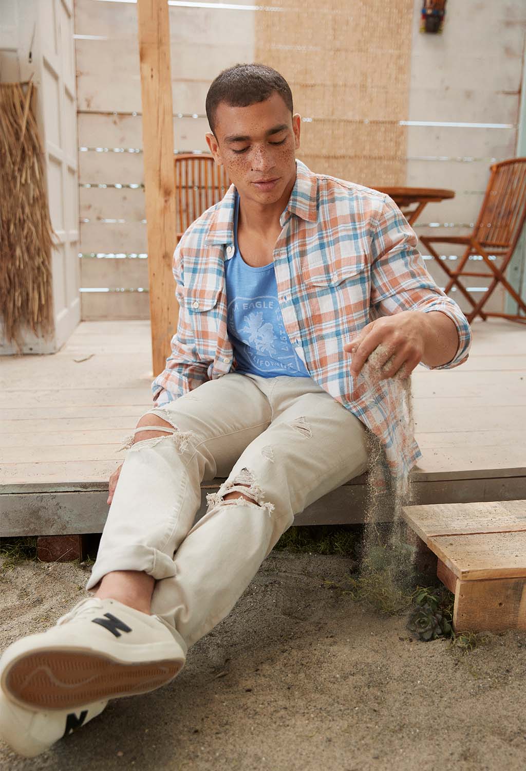 Fall Outfits for Guys: Flannels - #AEJeans