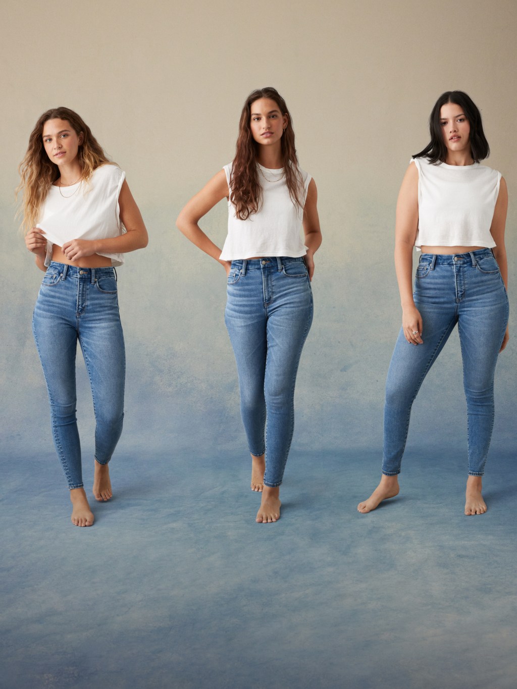 How to Wear Denim on Denim Outfits - #AEJeans