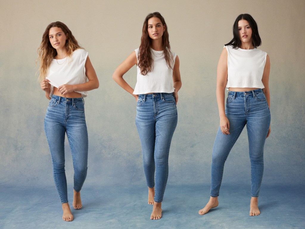 introducing 🗣️ the BFF Jegging! made with a one-size-fits-three